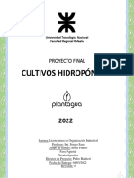 Plantagua - Cultivos Hidropónicos - TESIS LOI