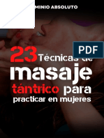 23 Técnicas de Masaje Tántrico para Practicar en Mujeres