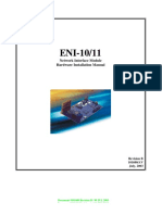 ENI-10 - 11 Network Interface Module Hardware Installation Manual. Revision B - AV July, 2003