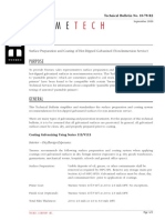 Surface Preparation of Galvanized Steel Surfaces