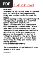 Download Money Math Spinner by Cecelia Magro SN59574263 doc pdf