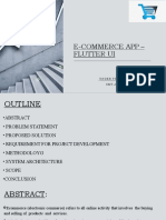 E-Commerce App - Flutter Ui