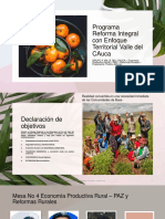Propuesta Programa Reforma Integreal Agraria - Thelmo