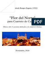 Flor Del Norte - Oscar Burgos - Partitura Completa