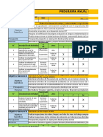 Programa Anual de Seguridad Salud Ocupacional Y Medio Ambiente 2022