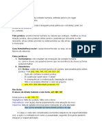 Classificação de atos e fatos jurídicos