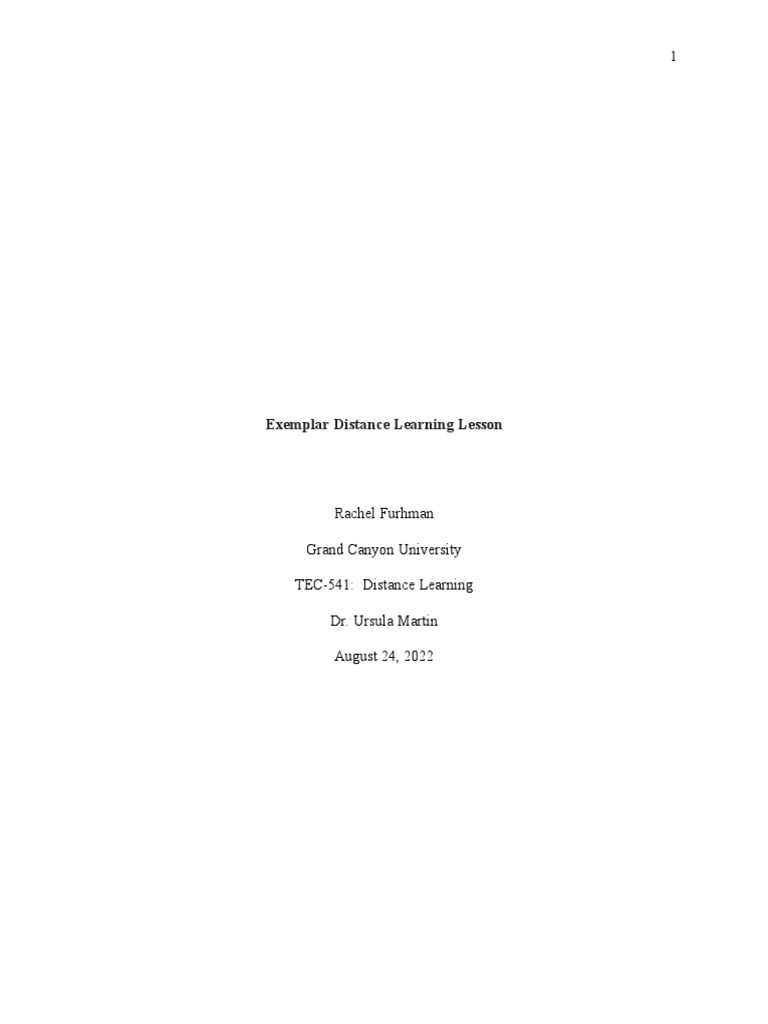 7th Grade Distance Learning Module | PDF | Distance Education | Teachers