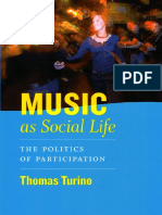 Turino Thomas Music As Social Life