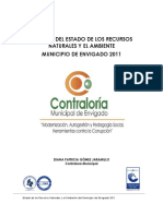 Informe Recursos Naturales Envigado 2011