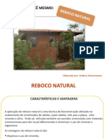 Reboco Natural