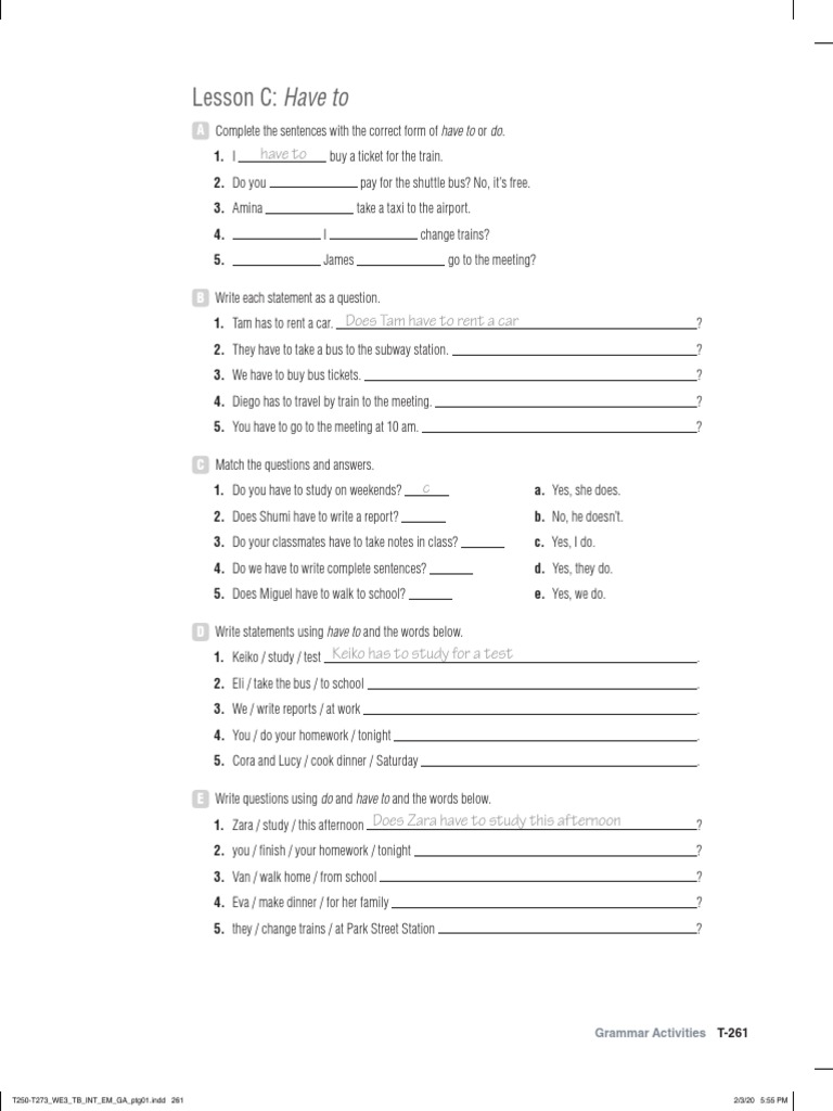 world_english_3e_level_intro_grammar_activities_unit_6_lesson_c | PDF ...