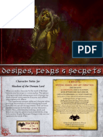 Desires Fears e Secrets