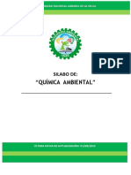2022-1 - Ma030505 Quimica Ambiental