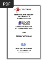 Contoh checklist pekerjaan