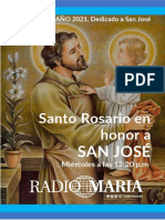 Santo Rosario en Honor A San Jose