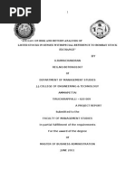 Download A Study on Risk and Return Analysis of Listed Stocks in Sensex With Special Reference to Bombay Stock Exchange by VRameshram SN59576676 doc pdf
