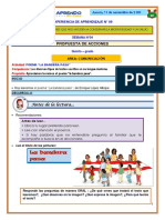 5° - Grado S.A. Plan Lector 11-11-2021