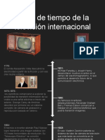 Línea de Tiempo de La Televisión Internacional