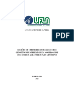 DISSERTACAO - Regiões de Credibilidade para Escores Genotípicos e Ambientais em Modelo AMMI Com Efeitos Aleatórios para Genótipos