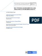 Guía de Ingreso Mga Y Tips para El Diligenciamiento de La Mga Estandarizada para El Pryecto Tipo Implementacion de Tic