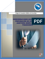 Consideraciones Básicas para La Preparación de Informes de Auditoría Sobre Estados Financieros