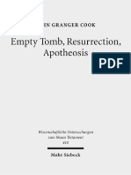 John Granger Cook (2018) - Empty Tomb, Resurrection, Apotheosis. Mohr Siebeck (Ebook, I)