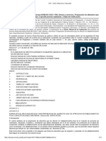 Norma Oficial Mexicana sobre especificaciones sanitarias para la preparación de alimentos en establecimientos fijos de 1994