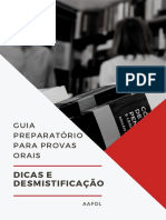 Guia Preparatório Provas Orais