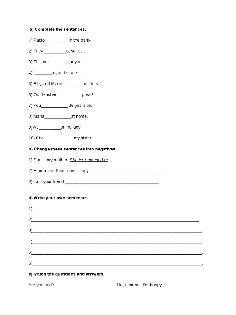 English Grammar Practice Exercises | PDF