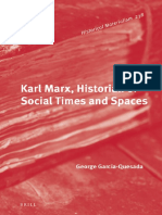 George García-Quesada - Karl Marx, Historian of Social Times and Spaces
