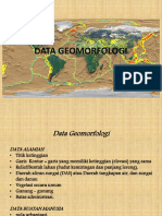 Materi 8 - Data Dan Peta Geomorfologi - GF