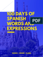 EBOOK - 100 Days of Spanish Words and Expressions