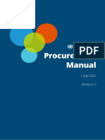 UNOPS Procurement Manual 2021 En