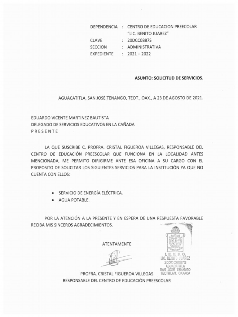SOLICITUD | PDF