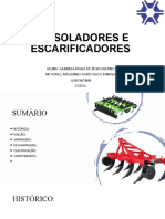 Subsoladores e Escarificadores