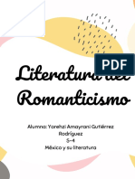 Literatura Del Romanticismo