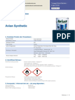 MSDS - Avian Synthetic 11