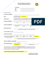 Ficha de Datos en Cuarentena