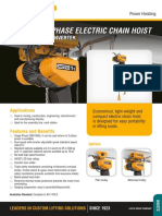 Electric Chain Hoist Guide