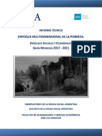 Informe Derechos Sociales y Económicos - Gran Mendoza 2022