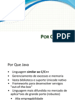 Por que Java é uma linguagem popular e versátil