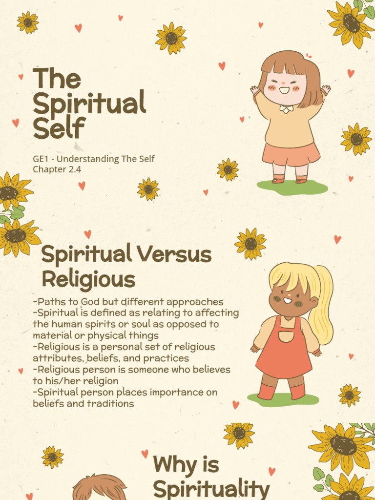 The Spiritual Self - Group B | PDF | Spirituality | Faith