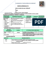 Sesión de Aprendizaje 10 Comunicacion 5 Setiembre