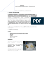 Practica DE DETERMINACIÓN DEL CONTENIDO DE HUMEDAD Materia Seca 2010 - II