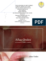 Aftas Orales