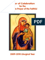 Order of Celebration For The Maronite Prayer of The Faithful