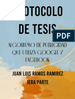 Algoritmo de Publicidad Que Utiliza Google y Facebook