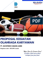 Proposal Kegiatan Olahraga