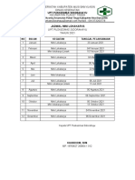 Jadwal Minlok Upt PKM Sidorahayu