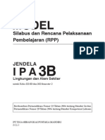 Model Silabus Dan RPP SD Ipa 3b